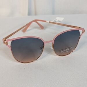 Jessica Simpson Rose Gold And Pink Sunglasses NWT